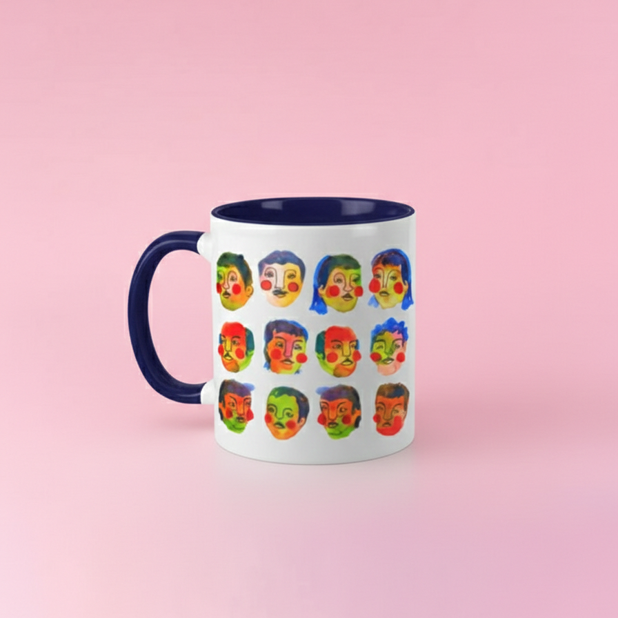 Faces - Coffee Mug