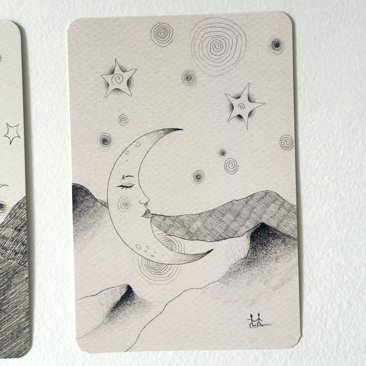 Sun & Moon - Set of postcards (print)