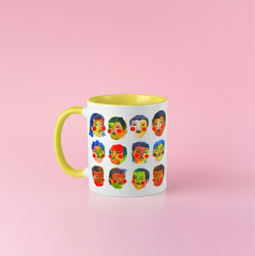 Faces - Coffee Mug