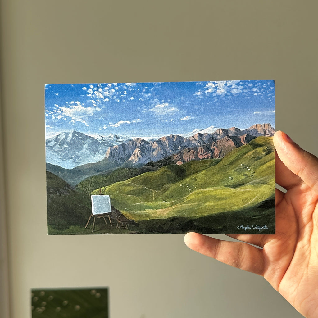 One day postcard - Art Print