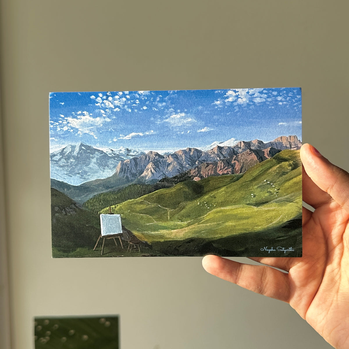 One day postcard - Art Print