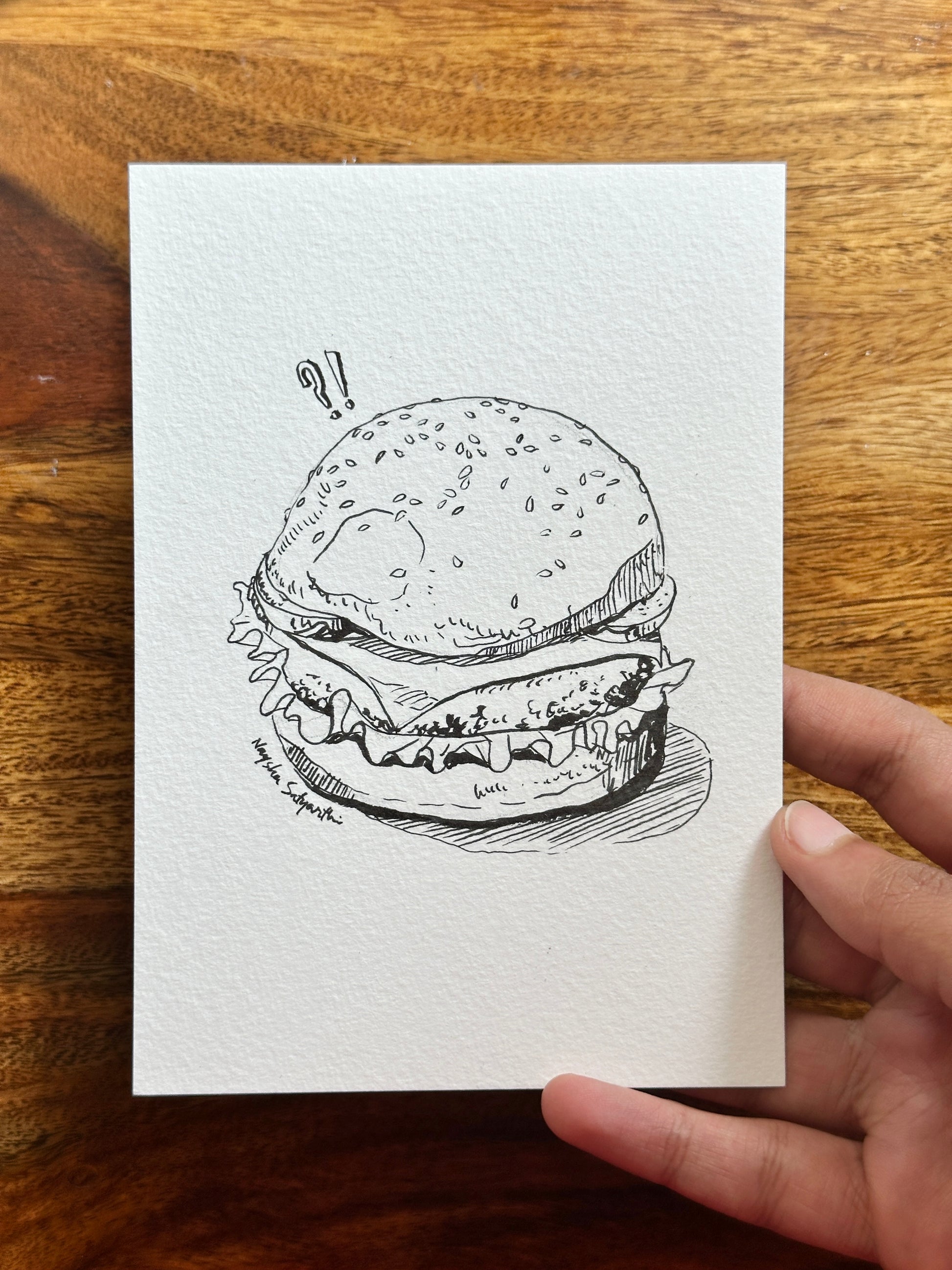 Ink Ramen Illustration - Original Art
