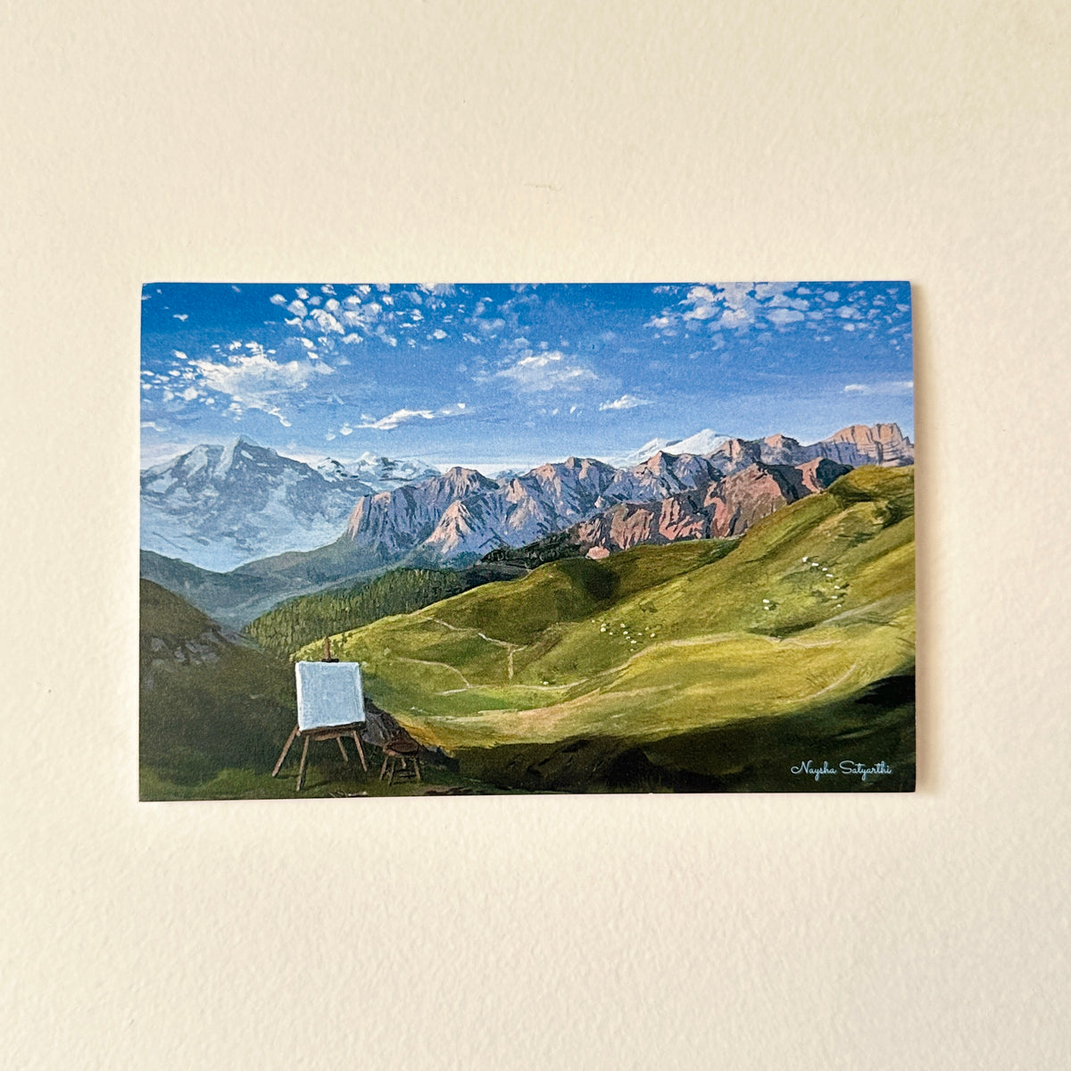 One day postcard - Art Print