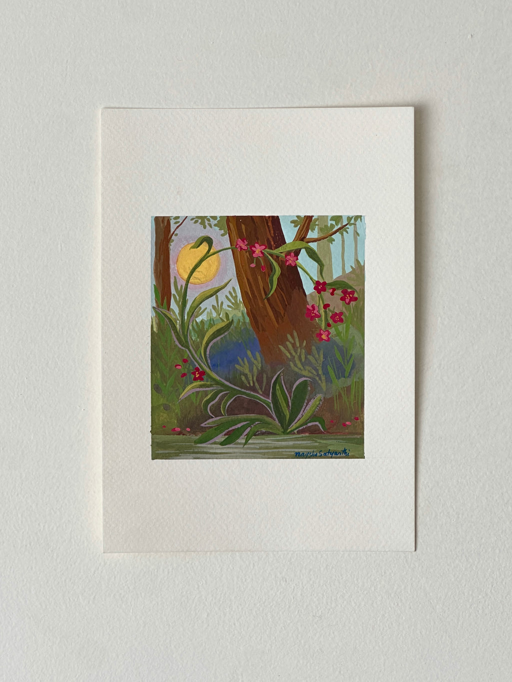 The Pink Plant - Original Painting