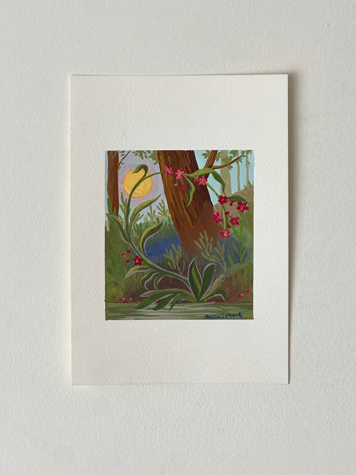 The Pink Plant - Original Painting