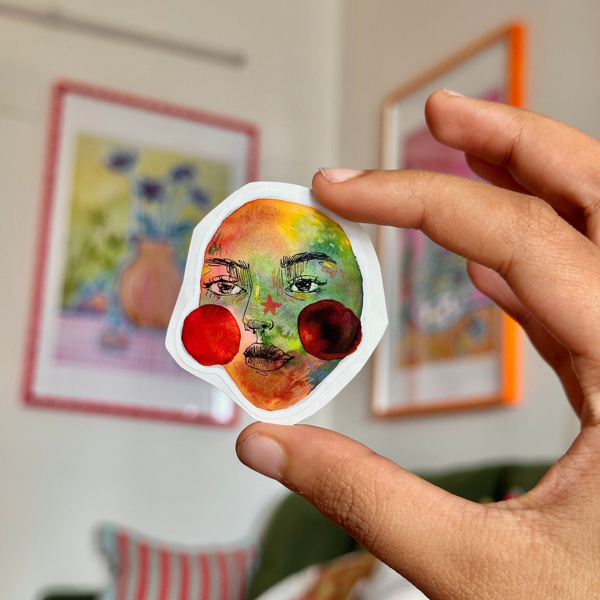 Single sticker - Face