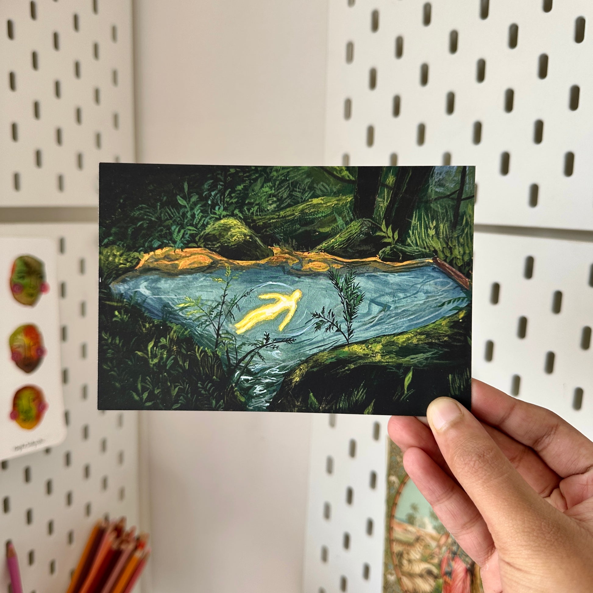 Lone Postcard - Art print