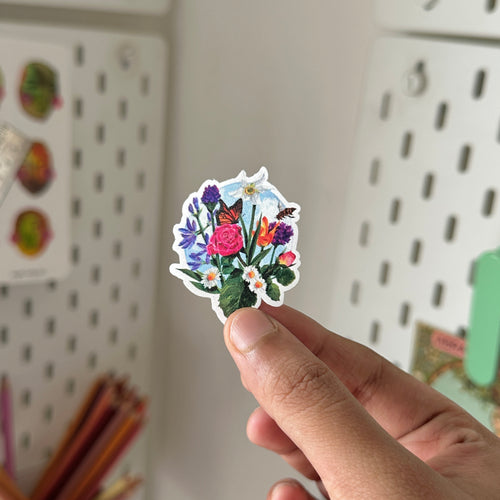 Bloom Single sticker