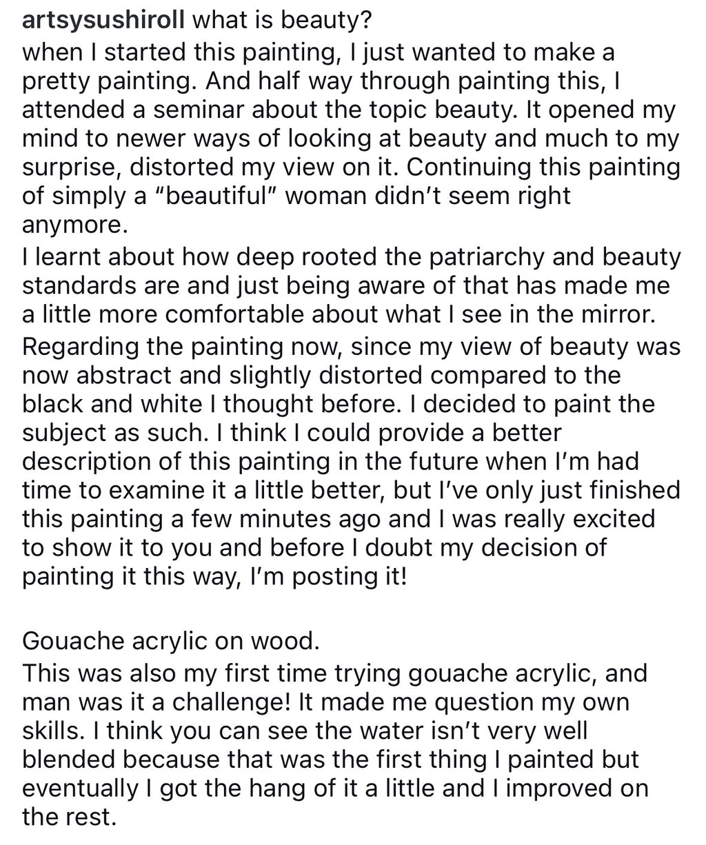 What is beauty? - Original Painting
