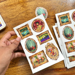 Pocket Gallery - Sticker Sheet
