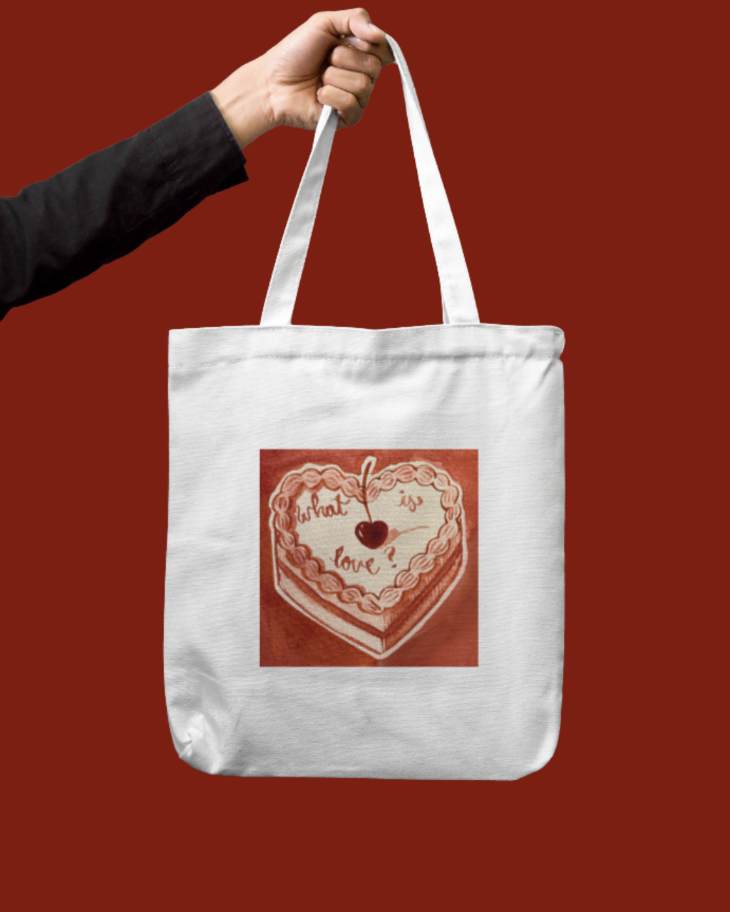 Cake Tote Bag Zipper