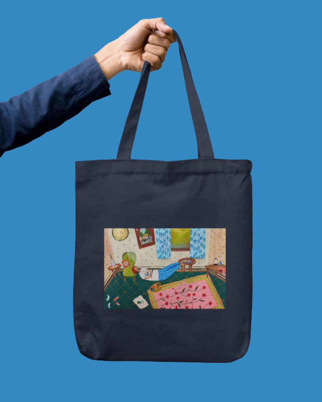 Ghar Banaana Tote Bag Zipper