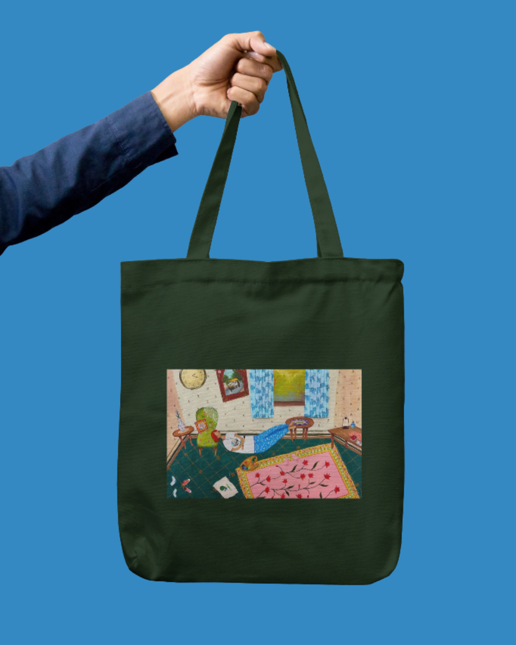 Ghar Banaana Tote Bag Zipper