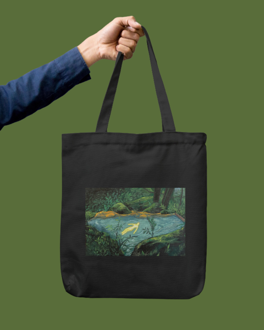 Lone Tote Bag Zipper