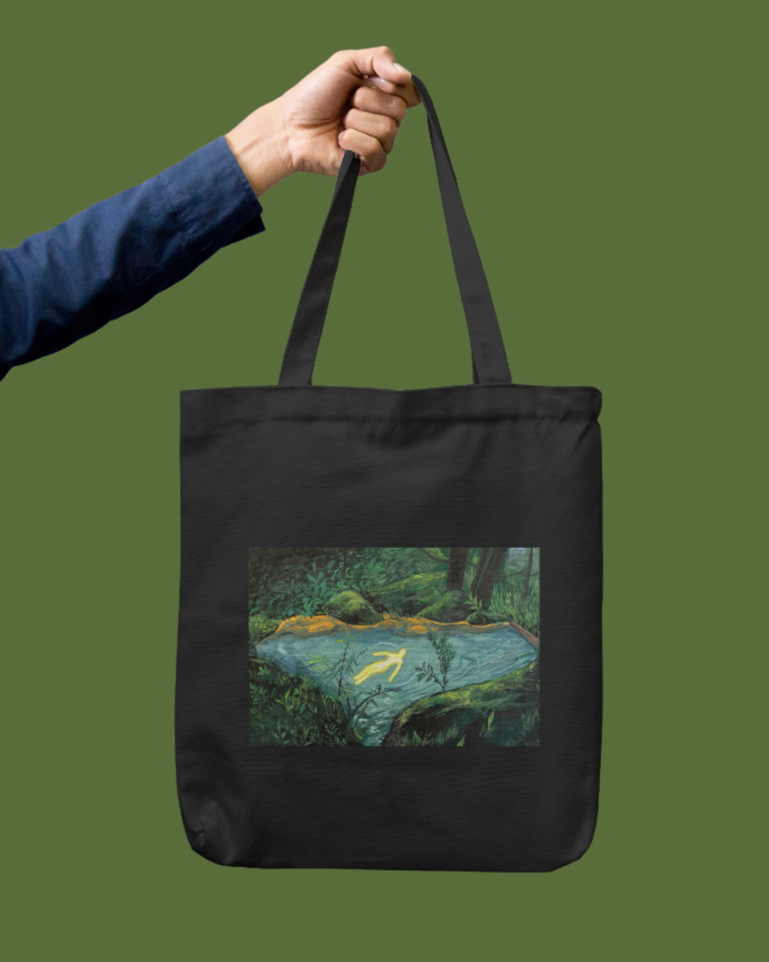 Lone Tote Bag Zipper