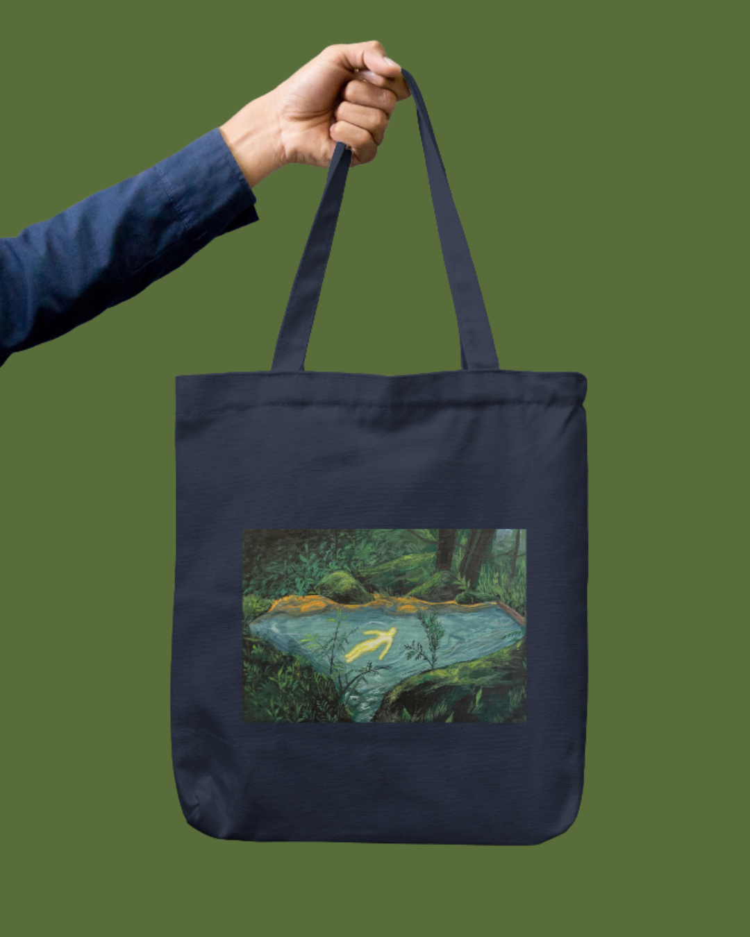 Lone Tote Bag Zipper