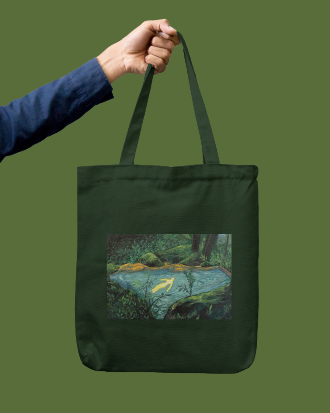 Lone Tote Bag Zipper