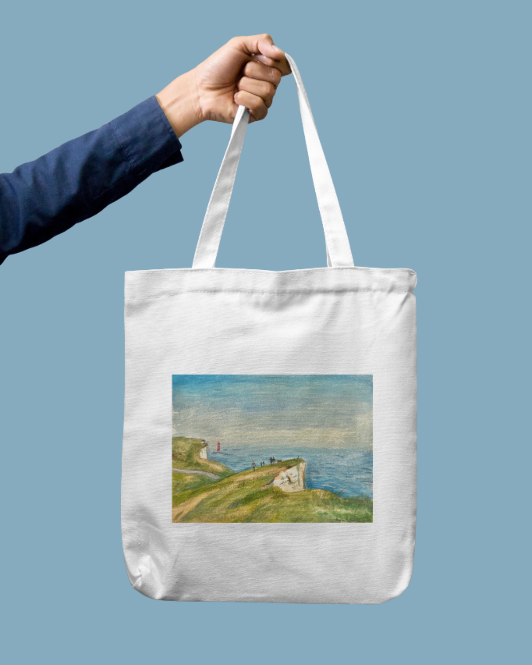 Hike Tote Bag Zipper