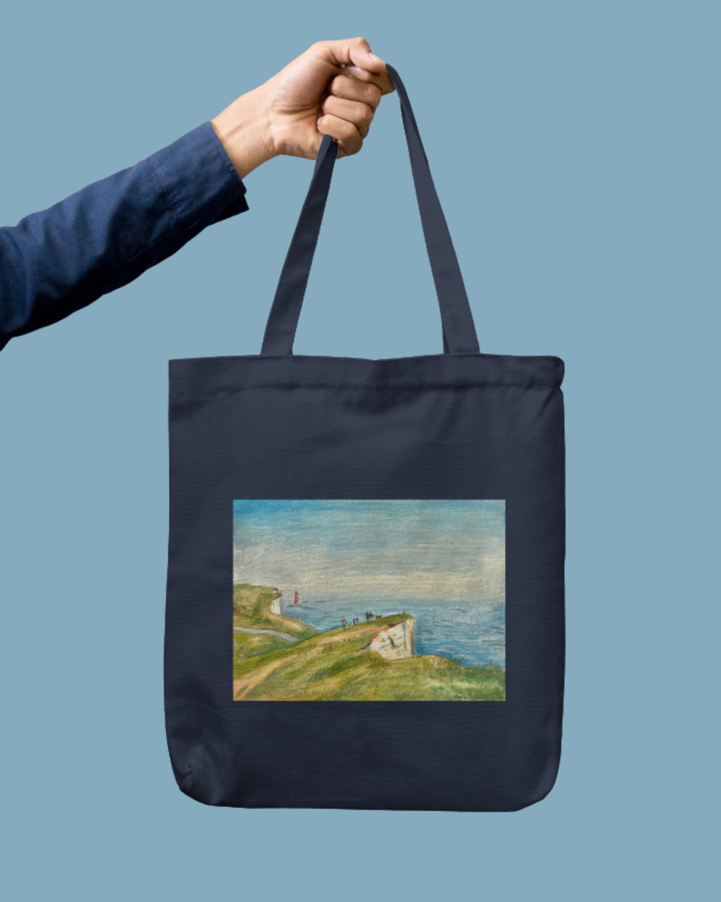 Hike Tote Bag Zipper