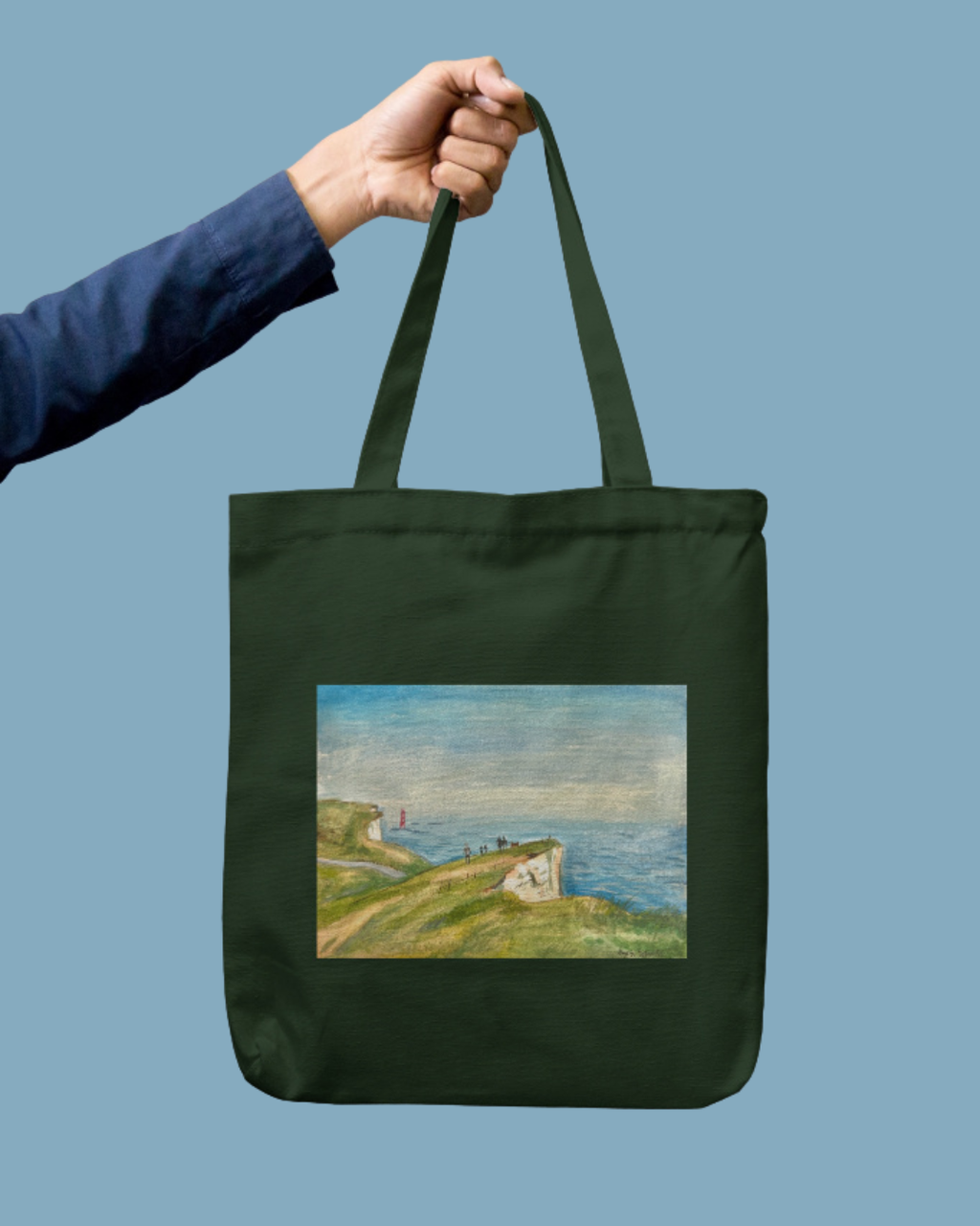 Hike Tote Bag Zipper