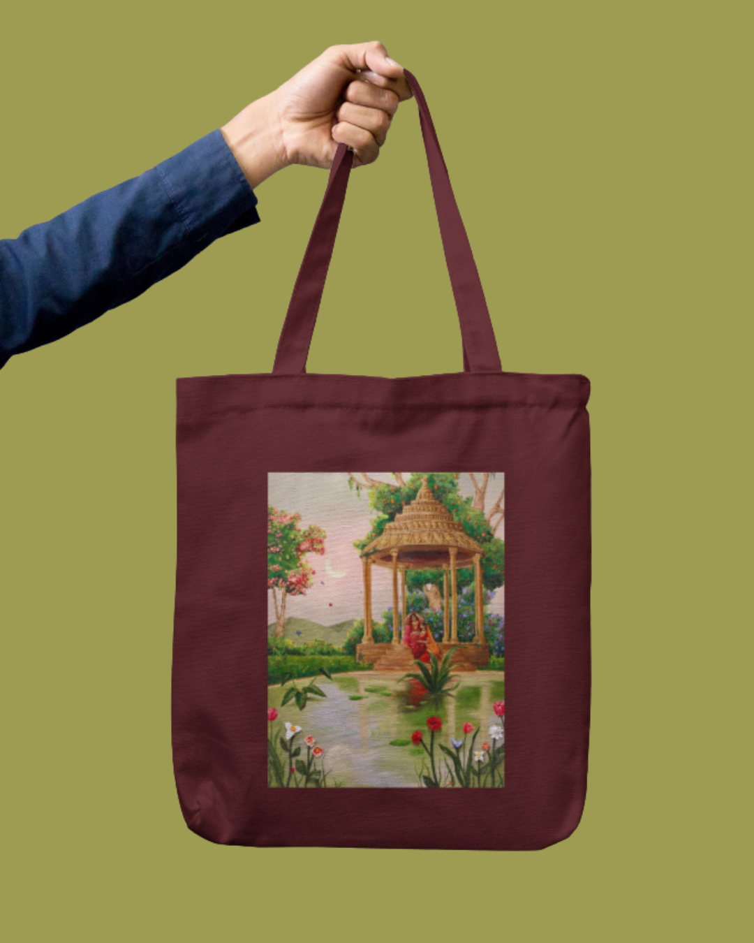 Khilna Tote Bag Zipper