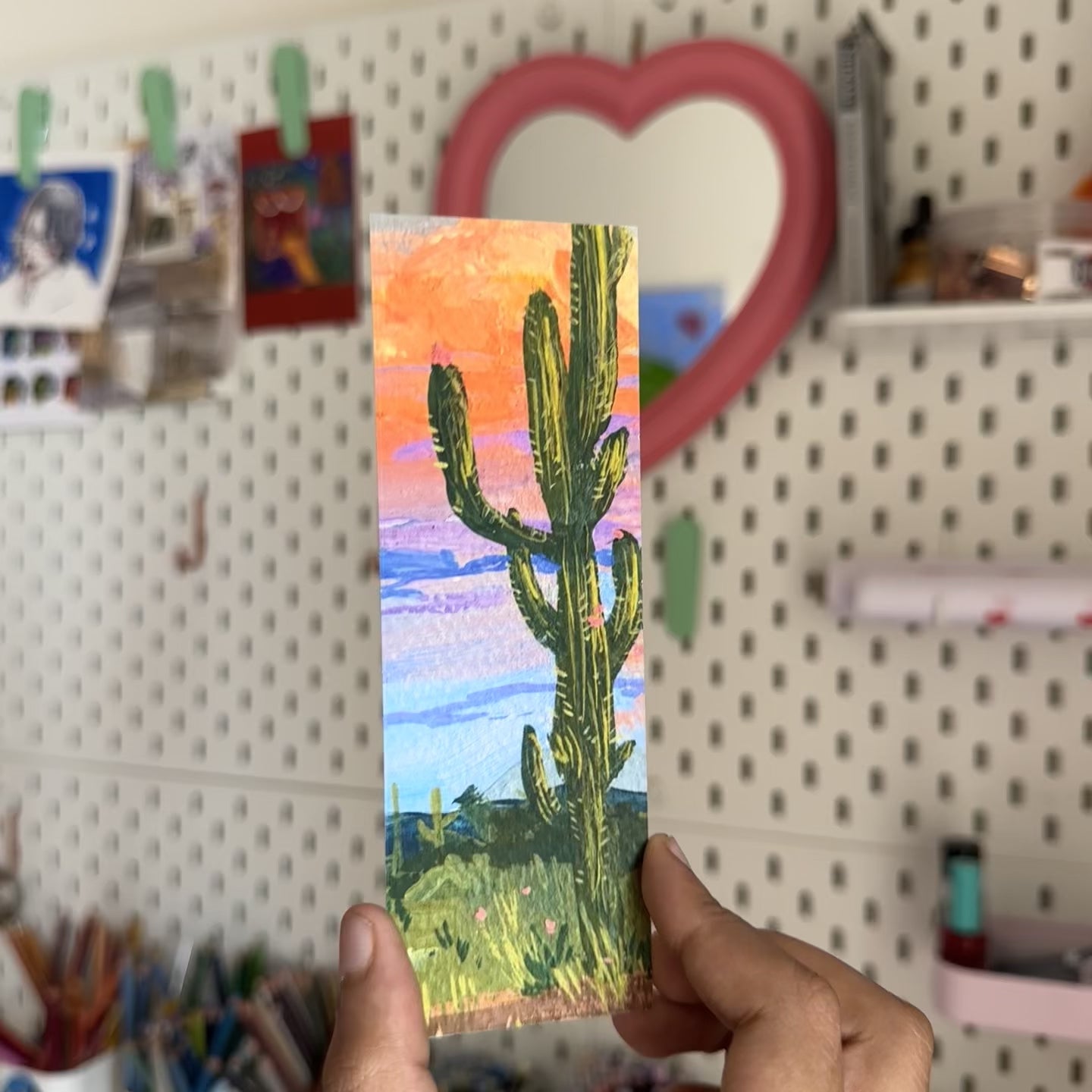Sunset Bookmark